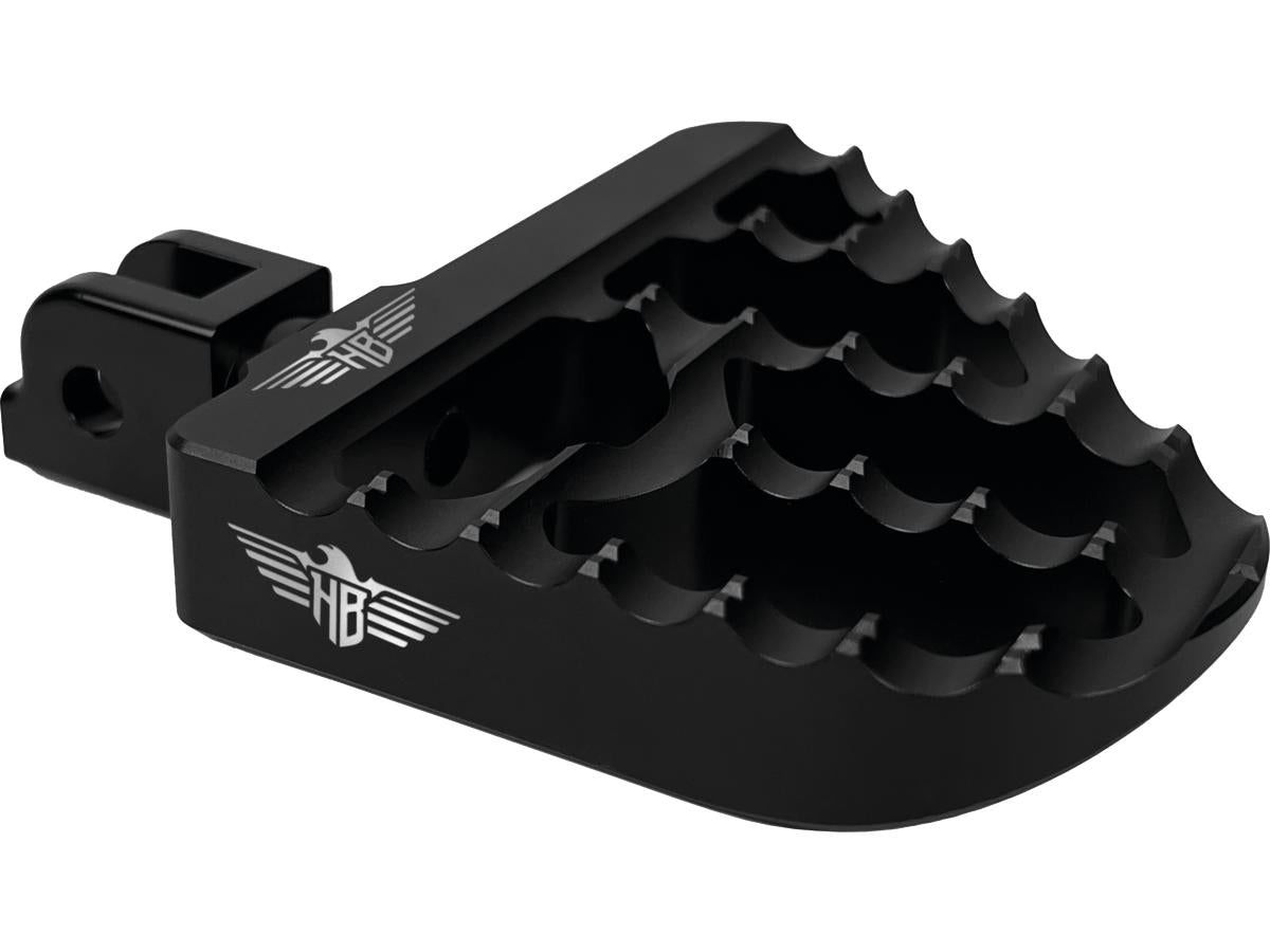 Heinz Bikes V2 Performance Mini Floorboards Black Satin Anodized Heinz Bikes Default Title