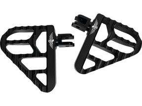 Heinz Bikes V2 Performance Passenger Mini Floorboards Black Satin Anodized Heinz Bikes Default Title