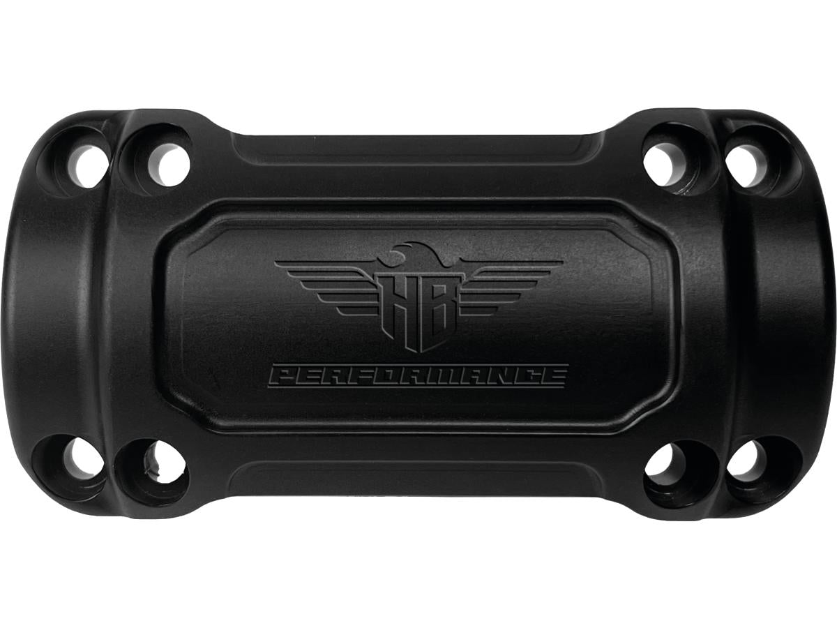 Heinz Bikes Performance Club Style Riser Kit 9" Height, 1" Handlebar Clamp Without Instrument Black Satin Heinz Bikes