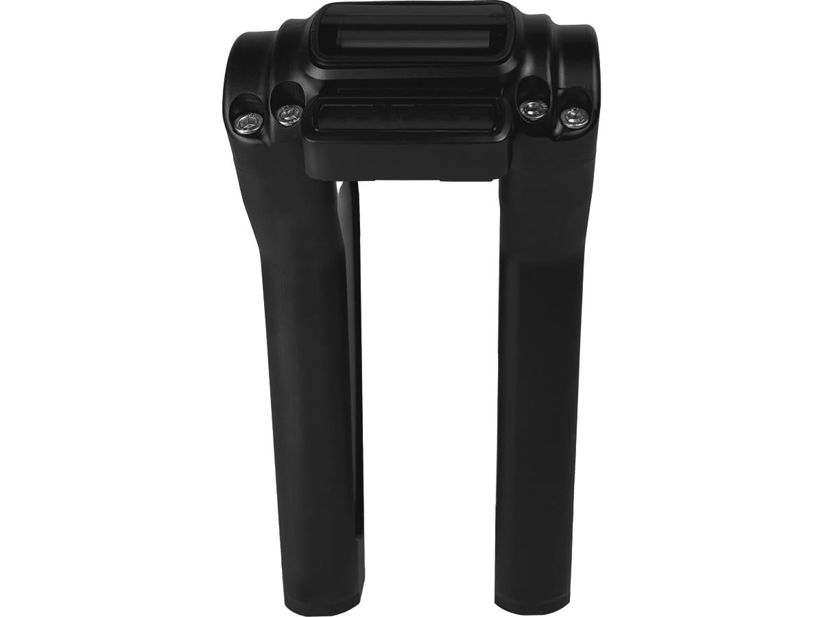 Heinz Bikes Performance Club Style Riser Kit 7" Height, 1 1/4" Handlebar Clamp For Digital Instrument Black Satin Heinz Bikes