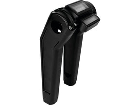 Heinz Bikes Performance Club Style Riser Kit 7" Height, 1 1/4" Handlebar Clamp For Digital Instrument Black Satin Heinz Bikes Default Title