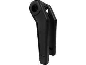 Heinz Bikes Performance Club Style Riser Kit 7" Height, 1 1/4" Handlebar Clamp For Digital Instrument Black Satin Heinz Bikes