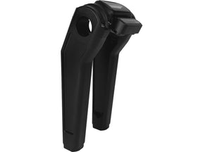 Heinz Bikes Performance Club Style Riser Kit 7" Height, 1 1/4" Handlebar Clamp For Digital Instrument Black Satin Heinz Bikes