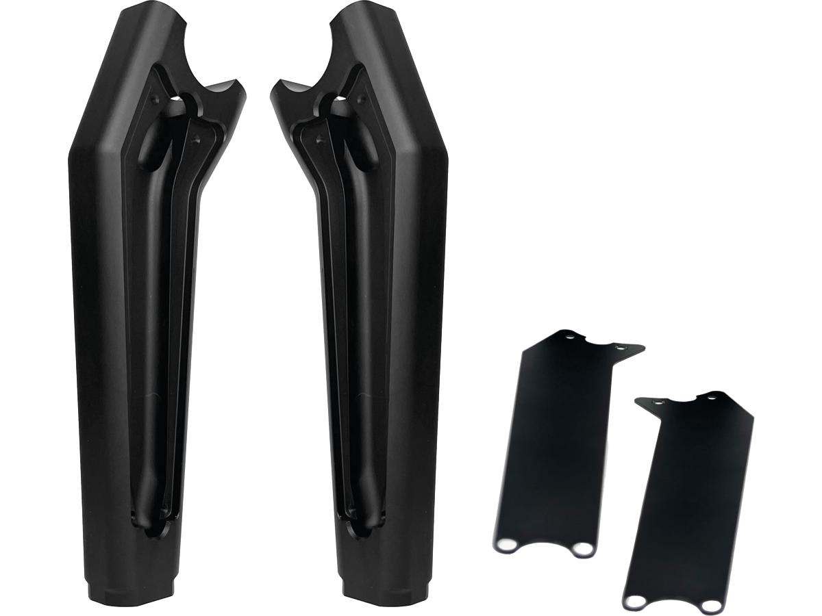 Heinz Bikes Performance Club Style Riser Kit 7" Height, 1 1/4" Handlebar Clamp For Digital Instrument Black Satin Heinz Bikes