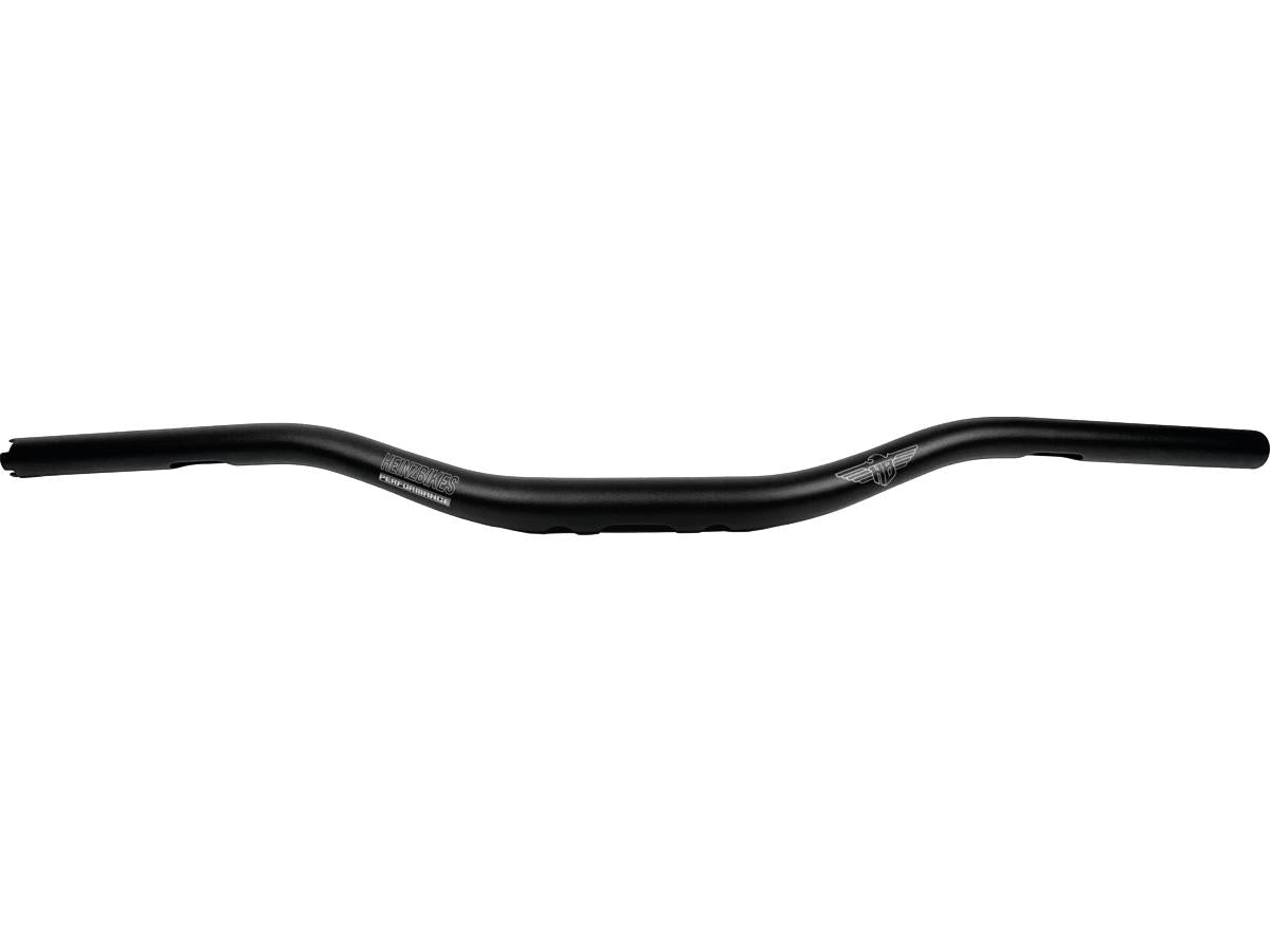 Heinz Bikes Performance Clubstyle Mx Aluminium Handlebar Tapered From 1 1/4" To 1" 5 Hole Black Satin Throttle By Wire Throttle Cables Heinz Bikes Default Title