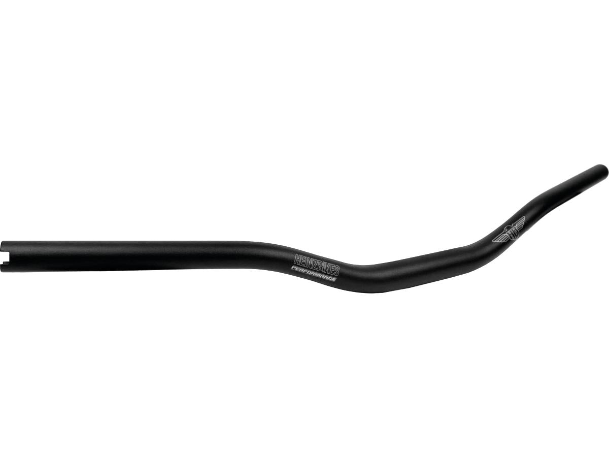 Heinz Bikes Performance Clubstyle Mx Aluminium Handlebar Tapered From 1 1/4" To 1" 5 Hole Black Satin Throttle By Wire Throttle Cables Heinz Bikes