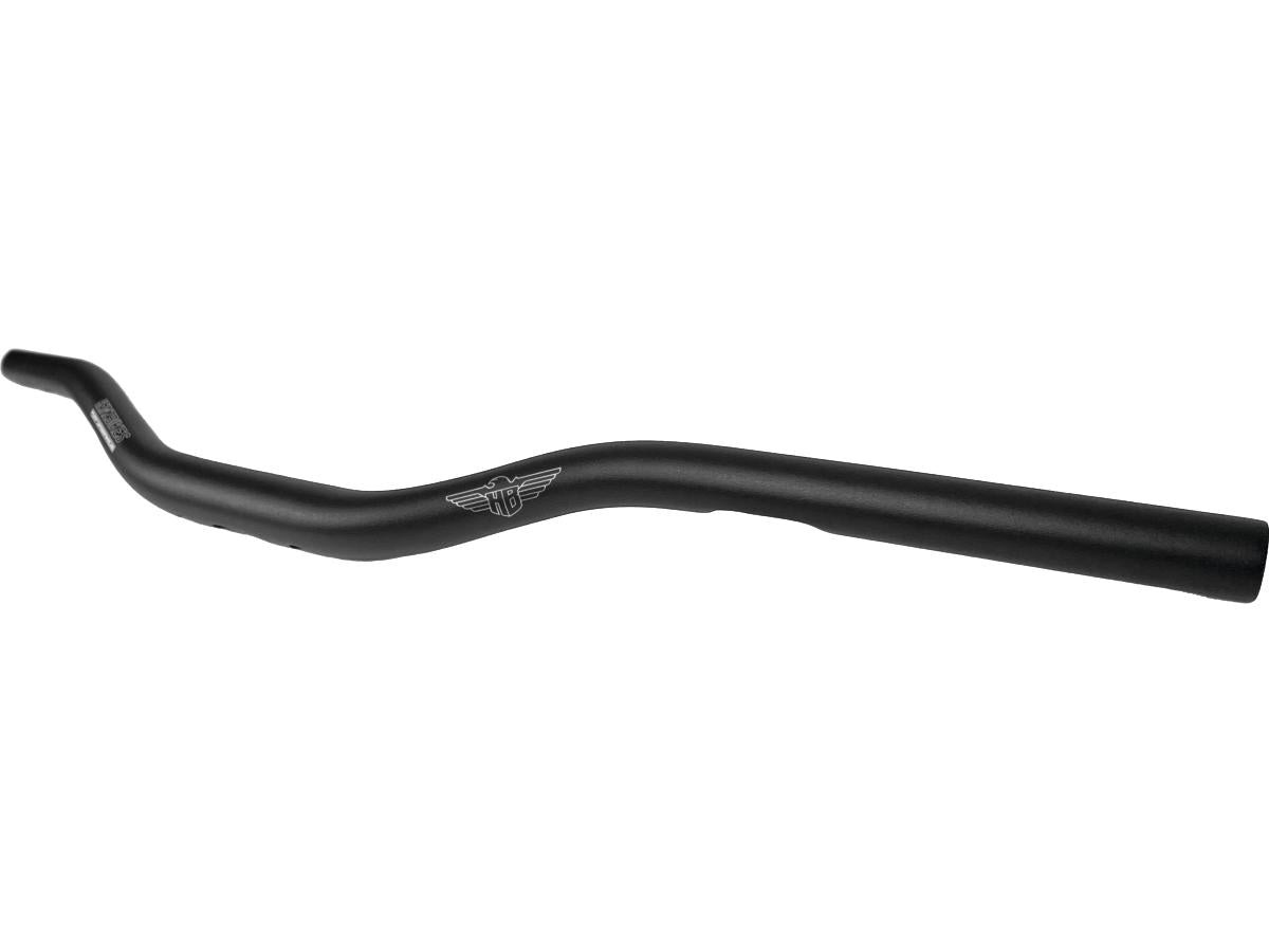 Heinz Bikes Performance Clubstyle Mx Aluminium Handlebar Tapered From 1 1/4" To 1" 5 Hole Black Satin Throttle By Wire Throttle Cables Heinz Bikes