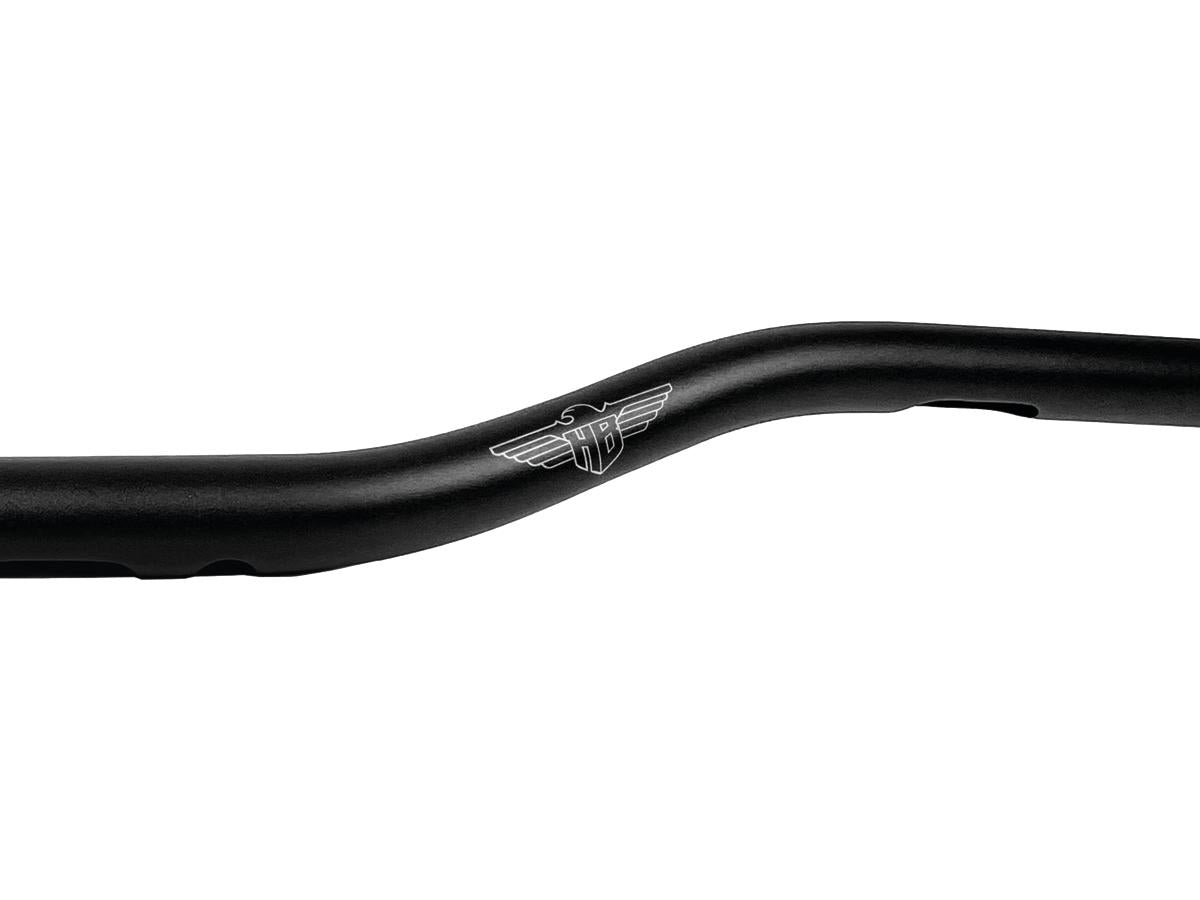 Heinz Bikes Performance Clubstyle Mx Aluminium Handlebar Tapered From 1 1/4" To 1" 5 Hole Black Satin Throttle By Wire Throttle Cables Heinz Bikes