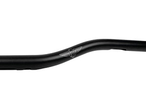 Heinz Bikes Performance Clubstyle Mx Aluminium Handlebar Tapered From 1 1/4" To 1" 5 Hole Black Satin Throttle By Wire Throttle Cables Heinz Bikes