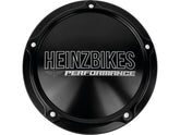 Heinz Bikes Performance Derby Cover 5 Hole Gloss Black Anodized Heinz Bikes Default Title