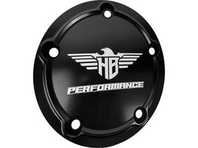 Heinz Bikes Performance Timer Cover 5 Hole Gloss Black Anodized Heinz Bikes Default Title