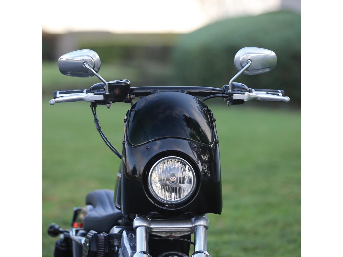 Burly Brand Outlaw Fairing Black Abs Burly Brand