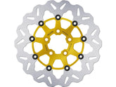Galfer Colored Disc Wave Df Flw Floating Brake Disc Anodized Inner Aluminium Carrier Gold 11,5" Rear Galfer Default Title