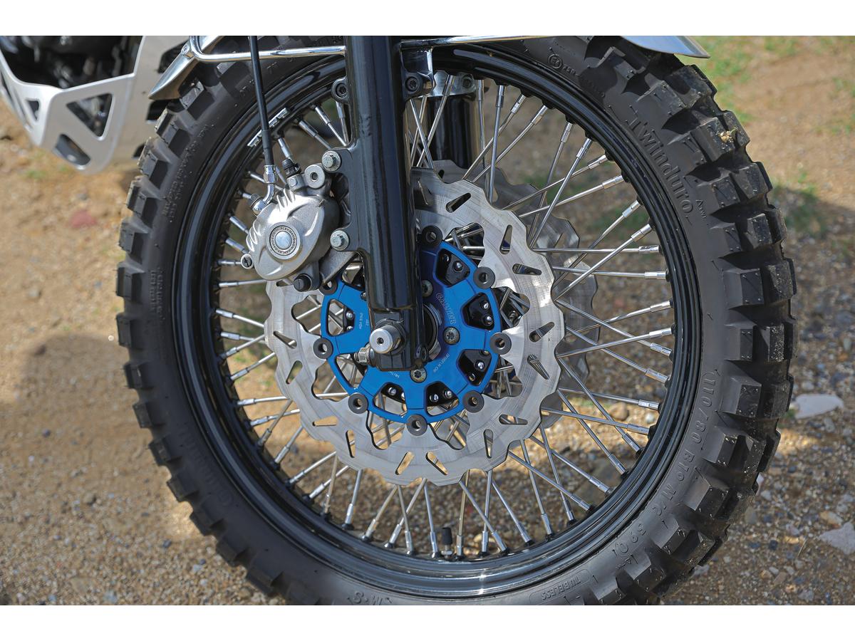 Galfer Colored Disc Wave Df Flw Floating Brake Disc Anodized Inner Aluminium Carrier Blue 11,5" Rear Galfer