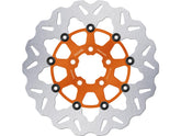 Galfer Colored Disc Wave Df Flw Floating Brake Disc Anodized Inner Aluminium Carrier Orange 11,5" Rear Galfer Default Title