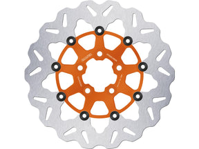 Galfer Colored Disc Wave Df Flw Floating Brake Disc Anodized Inner Aluminium Carrier Orange 11,5" Rear Galfer Default Title