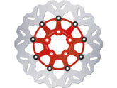 Galfer Colored Disc Wave Df Flw Floating Brake Disc Anodized Inner Aluminium Carrier Red 11,5" Rear Galfer Default Title