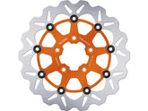 Galfer Colored Disc Wave Df Flw Floating Brake Disc Anodized Inner Aluminium Carrier Orange 11,5" Front Galfer Default Title