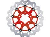 Galfer Colored Disc Wave Df Flw Floating Brake Disc Anodized Inner Aluminium Carrier Red 11,5" Front Galfer Default Title