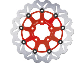 Galfer Colored Disc Wave Df Flw Floating Brake Disc Anodized Inner Aluminium Carrier Red 11,5" Front Galfer Default Title
