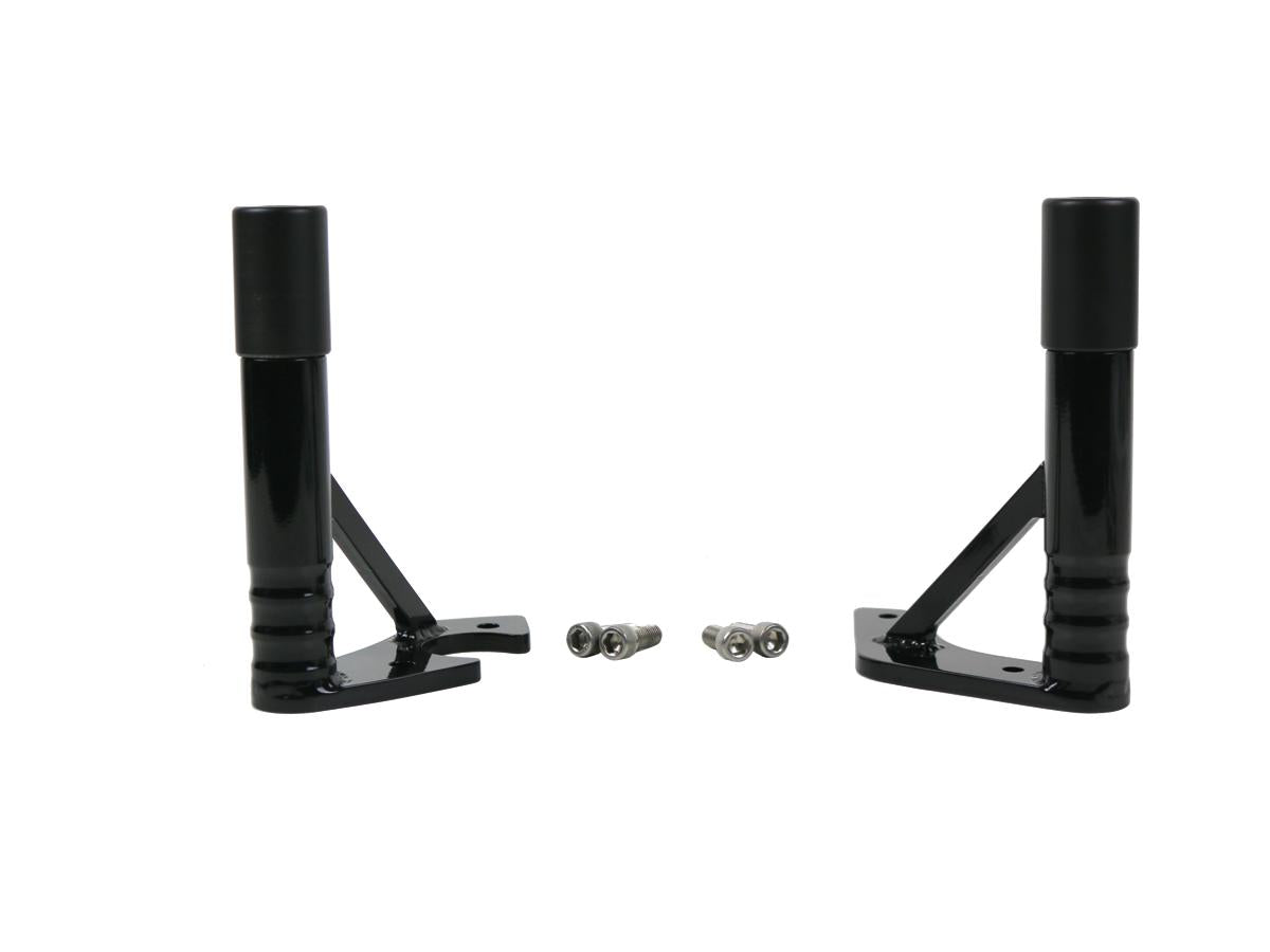 Kodlin Club Style Engine Guard For M8 Softail With Oil Cooler Protection Black Powder Coated Rear Kodlin