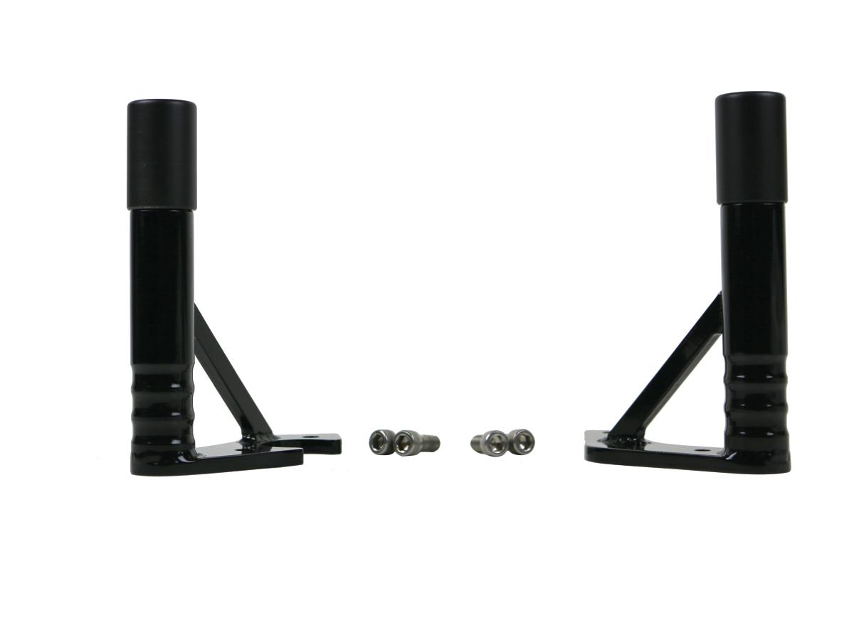 Kodlin Club Style Engine Guard For M8 Softail With Oil Cooler Protection Black Powder Coated Rear Kodlin