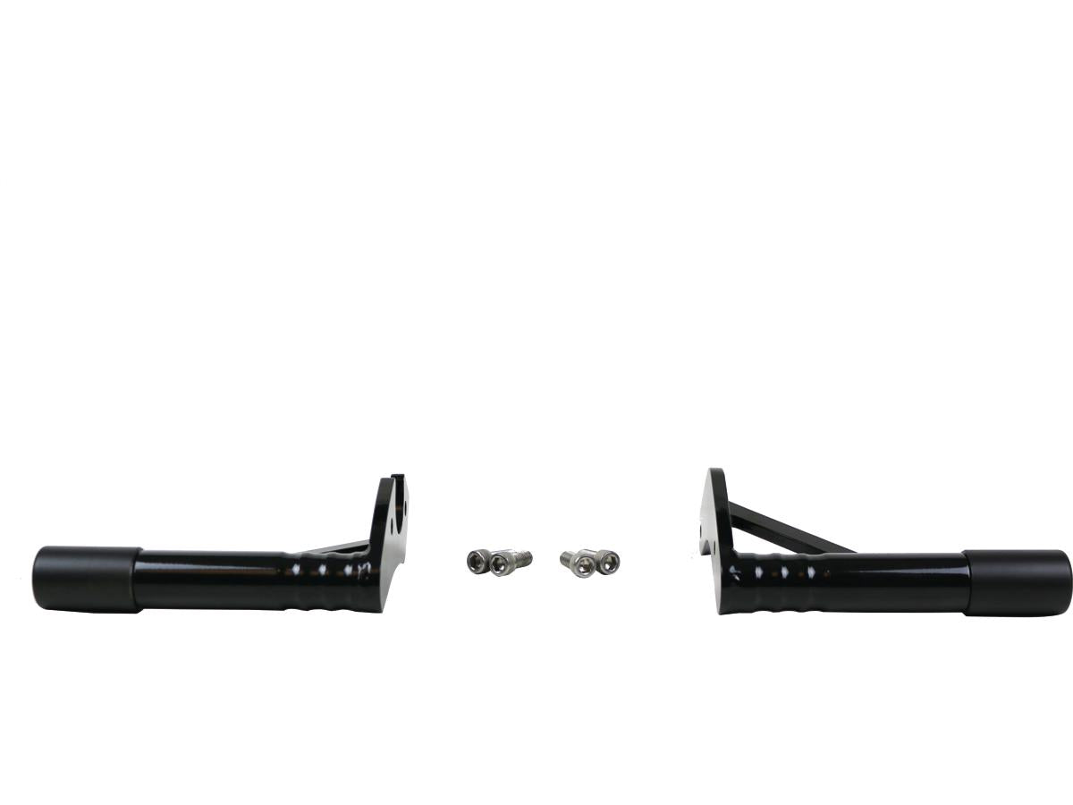 Kodlin Club Style Engine Guard For M8 Softail With Oil Cooler Protection Black Powder Coated Rear Kodlin