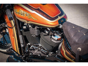 Thunderbike Tank To Seat Cover Black Thunderbike