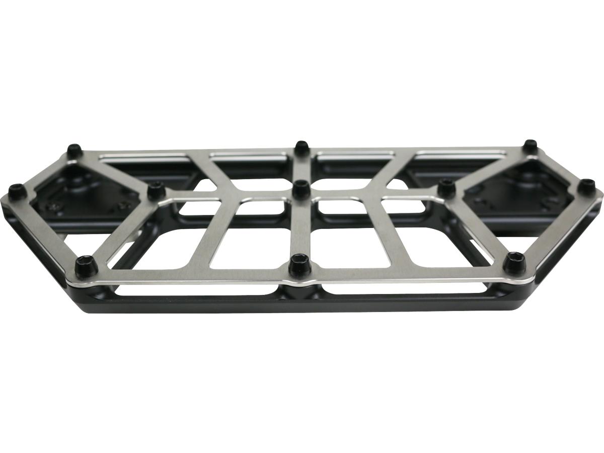 Kodlin Next Level Nxl Floorboards Brushed Stainless Steel Cover Black Anodized Kodlin