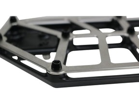 Kodlin Next Level Nxl Floorboards Brushed Stainless Steel Cover Black Anodized Kodlin