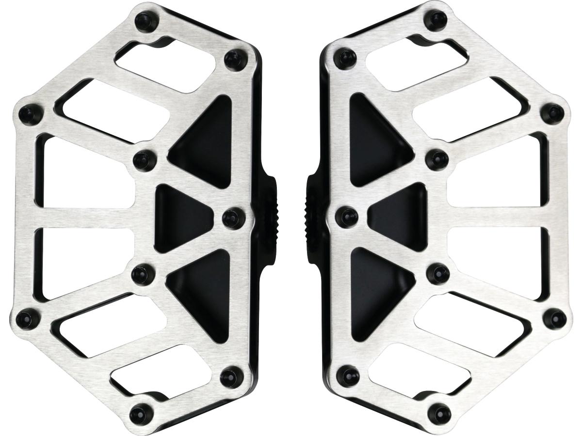 Kodlin Next Level Nxl Mini Floorboards Brushed Stainless Steel Cover Black Anodized Kodlin Default Title