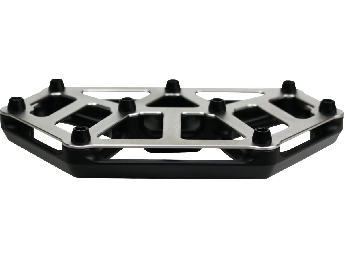 Kodlin Next Level Nxl Mini Floorboards Brushed Stainless Steel Cover Black Anodized Kodlin