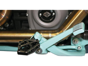 Kodlin Next Level Nxl Footpegs Brushed Stainless Steel Cover Black Anodized Kodlin