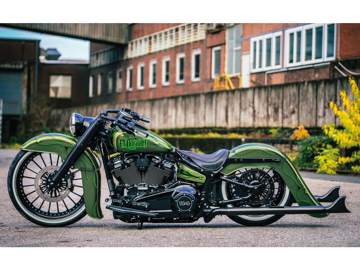 Thunderbike El Dorado 6° Triple Tree Aluminium Polished Thunderbike