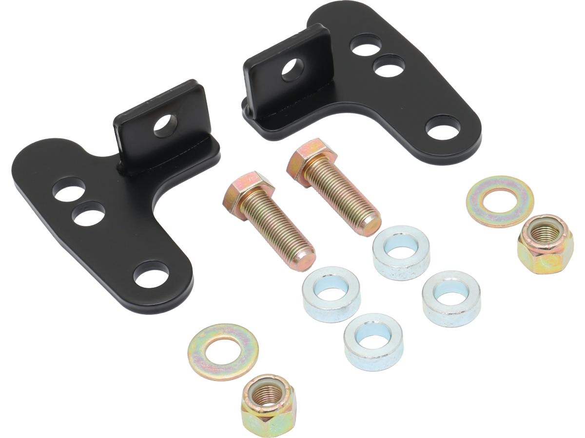 Cce Lowering Kit 1" To 2" (2 Positions) Black Powder Coated Cce Default Title