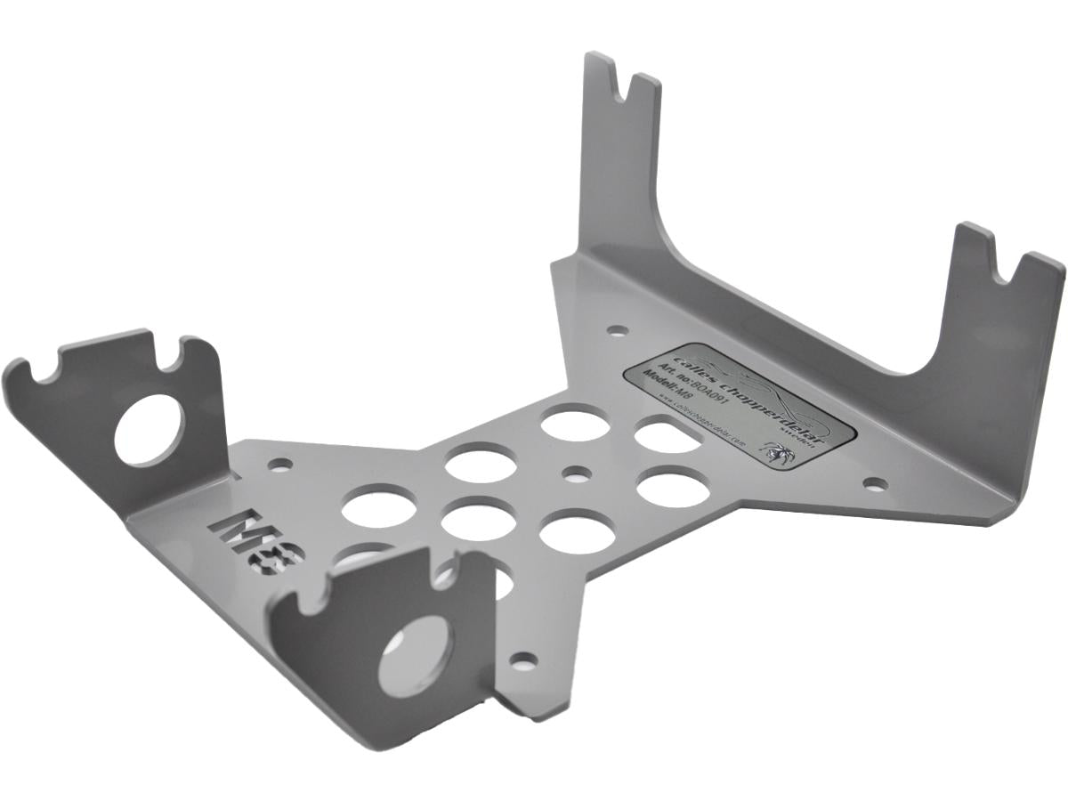 Calles Chopperdelar Engine Stand For Milwaukee Eight Gray Powder Coated Steel Calles Chopperdelar Default Title