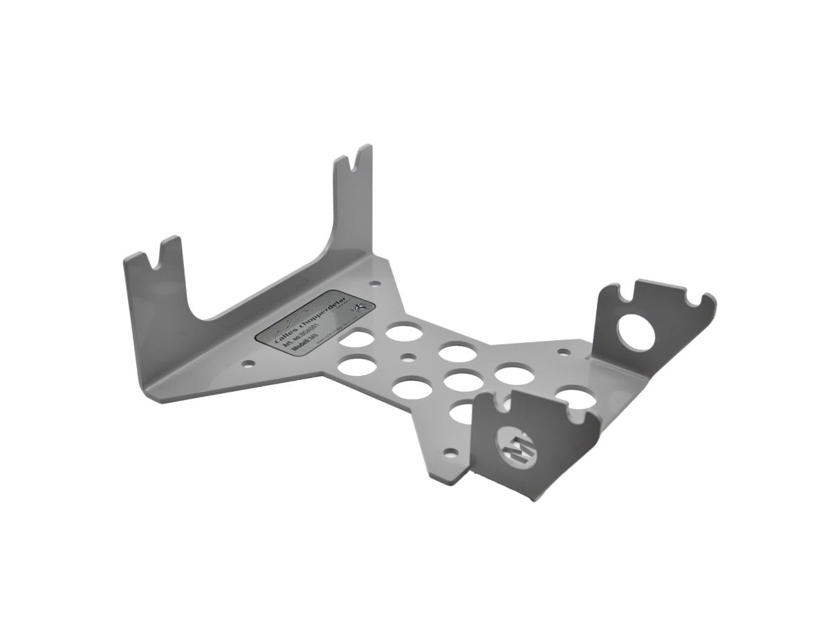 Calles Chopperdelar Engine Stand For Milwaukee Eight Gray Powder Coated Steel Calles Chopperdelar