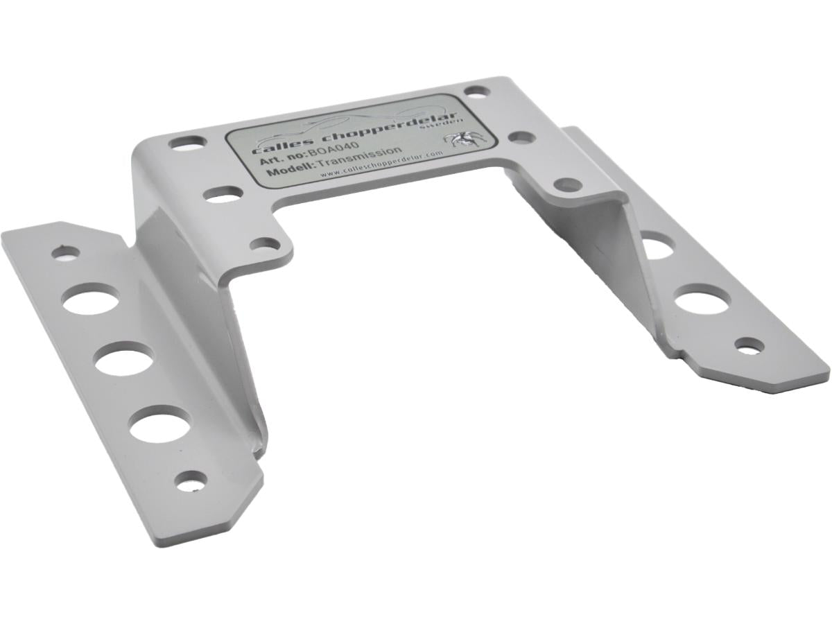 Calles Chopperdelar Transmission Stand For 4 And 5 Speed Gray Powder Coated Steel Calles Chopperdelar