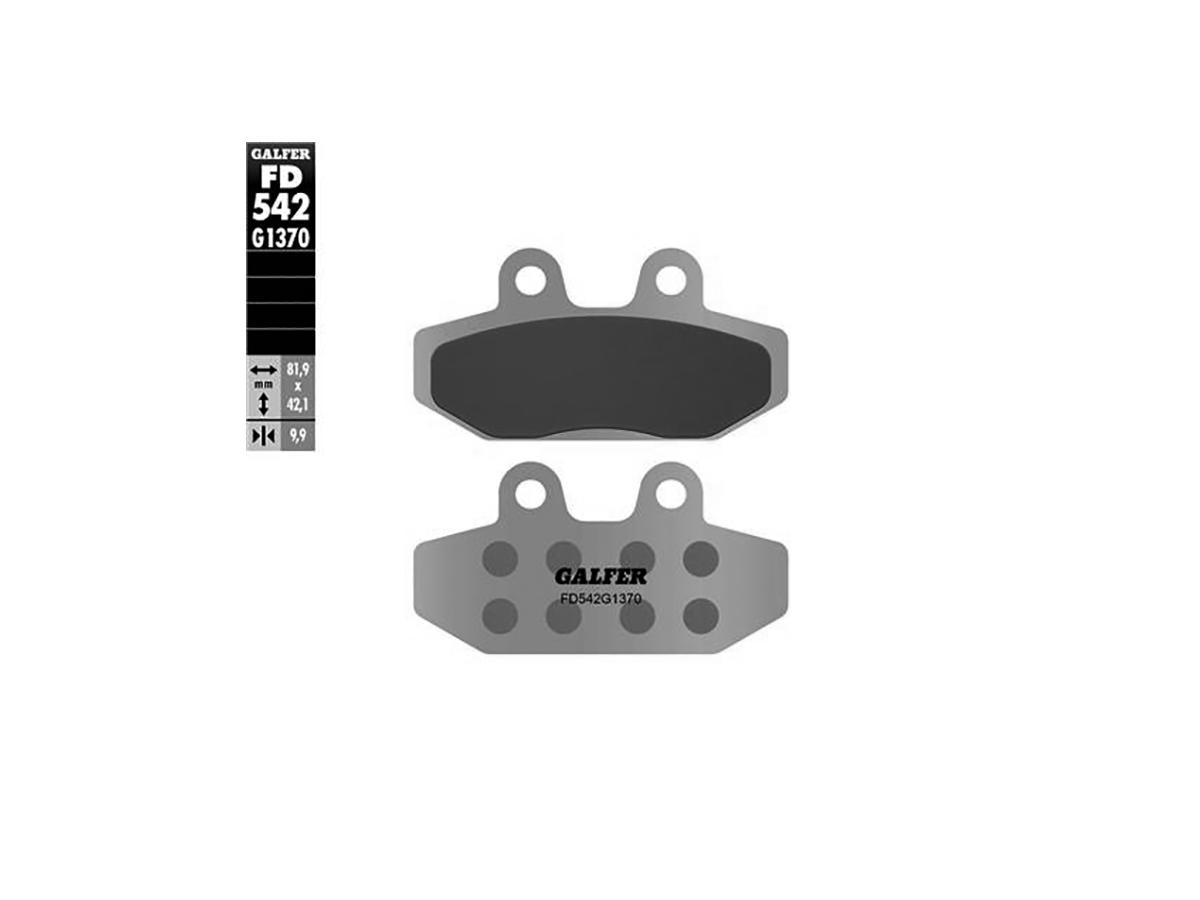Galfer Sintered G1370 Brake Pads Sinter Rear Galfer Default Title