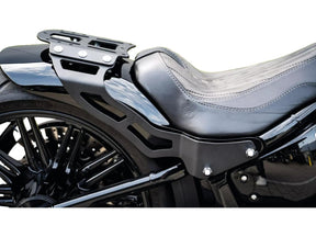 Thunderbike Custombike Luggage Rack For Tc Rocker/Breakout With 260/18 Tire And Customfender Black Powder Coated Thunderbike Default Title