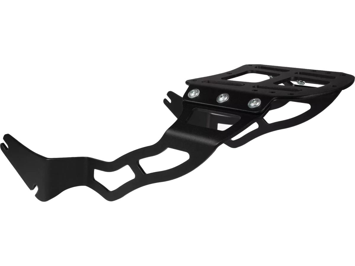 Thunderbike Custombike Luggage Rack For Tc Rocker/Breakout With 260/18 Tire And Customfender Black Powder Coated Thunderbike