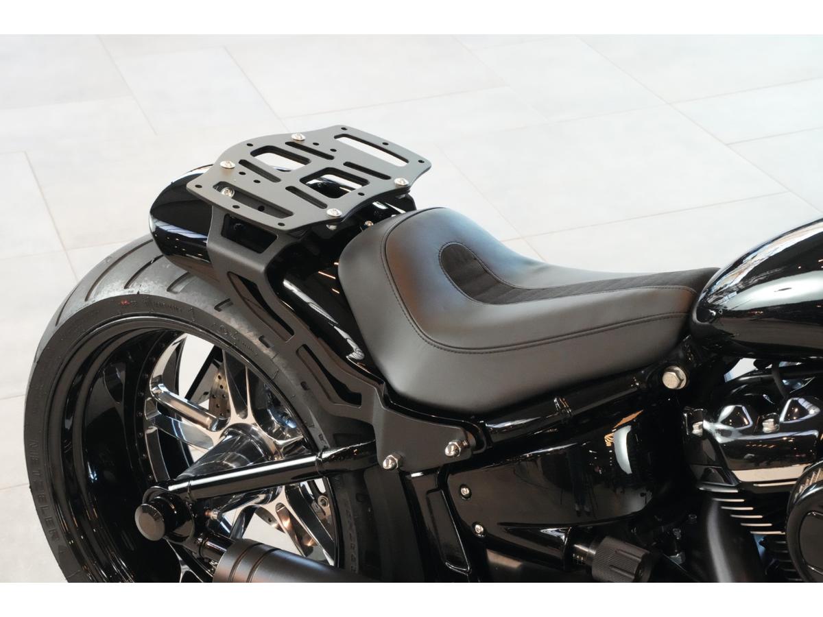 Thunderbike Custombike Luggage Rack Extension Plate Black Thunderbike
