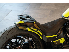 Thunderbike Custombike Luggage Rack Extension Plate Black Thunderbike