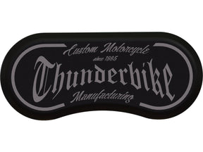 Thunderbike Brake Caliper Inserts Thunderbike Logo Black Anodized Thunderbike