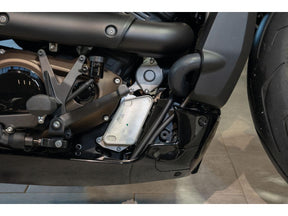 Thunderbike Heat Exchanger Cover Plain Design, Easy Installation (Adhensive Back) Textured Black Thunderbike