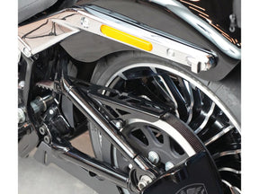 Thunderbike Belt Guard For M8 Softails Black Powder Coated Thunderbike