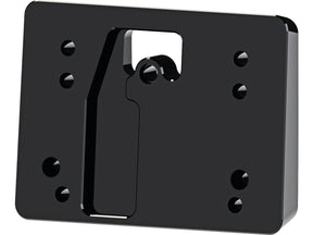 Thunderbike Mid Mount License Plate Base Plate Adapter Gloss Black Thunderbike Default Title