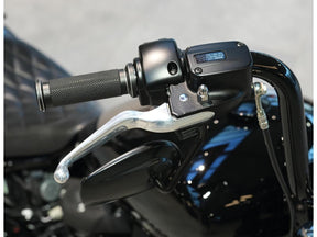 Thunderbike Sp S Grips Sp S Grip Toppers Without Logo Bi Color Satin 1" Throttle Cables Thunderbike