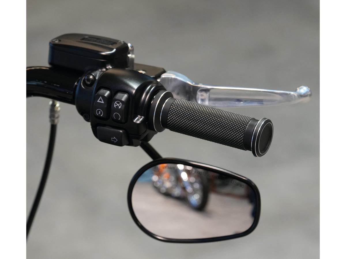 Thunderbike Sp S Grips Sp S Grip Toppers Without Logo Bi Color Satin 1" Throttle Cables Thunderbike