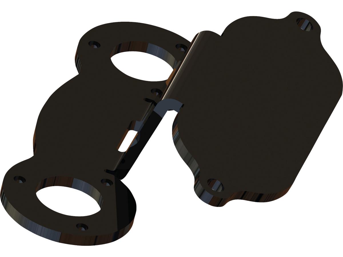 Thunderbike Digital Speedometer Housing Bracket Black Thunderbike Default Title
